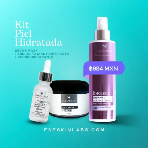 [Promociones de Mayo y Junio] Kit Piel Hidratada + Detox